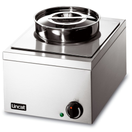 Commercial Electric Bain Marie | Countertop Dry Heat Food Warmer | 1 Round Pot | Lincat LRB Lynx 400