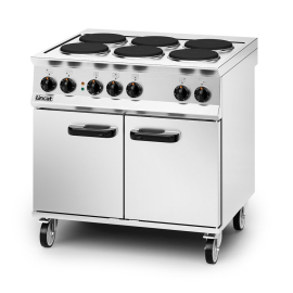 Electric Freestanding Oven Range | Commercial Range Cooker | 6 Hob with Oven | Lincat OE8016