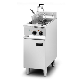 Commercial Electric Twin Tank Fryer | Freestanding Deep Fat Fryer | Pumped Filtration | Lincat OE8105_OP