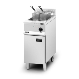 Commercial Electric Fryer | Single Tank Fryer | Freestanding 2 Baskets | Lincat OE8114
