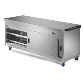 Commercial Hot Cupboard | Freestanding Heated Cabinet | Plain Top | Lincat P8P6