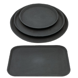 Polypropylene Non-Slip Trays | Set of 12 Trays | Catering Service Trays | Kristallon S440