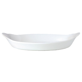 Oval Eared Dish | Cookware | 340mm | Steelite Simplicity V0150
