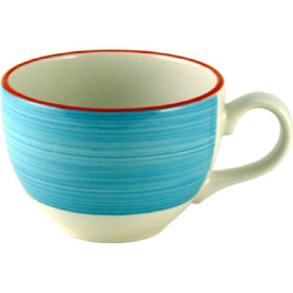 Commercial Low Cup | Blue Porcelain Cup | 227ml Capacity | Steelite Rio V3056