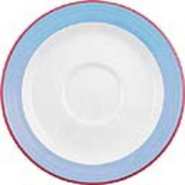 Blue Saucers | Ceramic Saucers | 150mm Diameter | Steelite Rio V3070