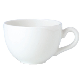 Low Empire Espresso Cups | White Porcelain Coffee Cups | 85ml Capacity | Steelite Simplicity V7657