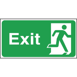 W308 Exit Sign