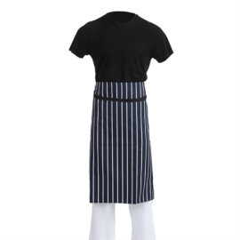 Butchers Waist Apron | Blue and White Stripe | Kitchen Wear | Whites A647