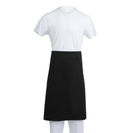Waist Apron | Chef Apron | Half Apron | Black | Whites A968