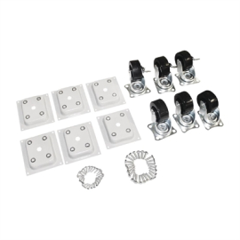 Polar AJ450 Chest Freezer Castor Wheel Set (Pack of 6) Spare Part (Fits CM530, CM531, CM532)