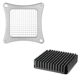 Vogue AJ487 6mm Blade and Pusher For Vegetable Dicer Replacement Spare Part (Fits K848)