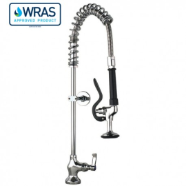 Commercial Pre-Rinse Spray | Kitchen Spray Tap | Wall Mounted | AquaJet AJPR10-SH-BFO-S