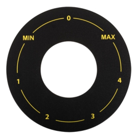 Buffalo AT037 Panel Label For 600 Series Electric Boiling Top Replacement Spare Part (Fits CU471 & CU472)