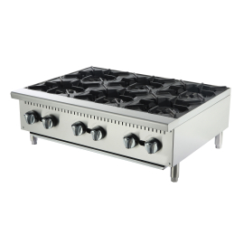 Commercial Gas Hob | 6 Burner Range | Professional Cooking Surface | Blaze BLZ-6B