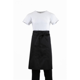 Regular Bistro Apron | Waist Apron | Black Server Apron | B133