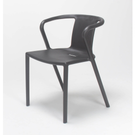 Borrello B1956 Belle Dining Armchair in Black. Pack of 4.