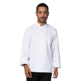 Commercial Chef Jacket | Recycled Le Mans Chef Coat | White | Chef Works BA046-S