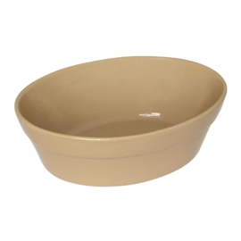 Stoneware Oval Pie Bowls | Individual Serving Dish | 145 x 104mm | Olympia C104