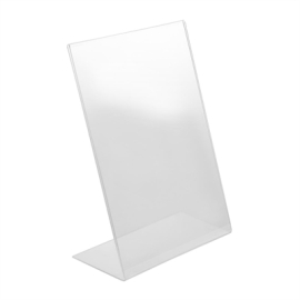 Acrylic Menu Holder | Slanted Menu Display | A4 Size | CC445