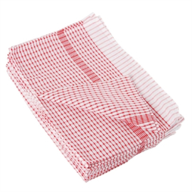Commercial Tea Towels | Kitchen Cloth | Red | Wonderdry CC595
