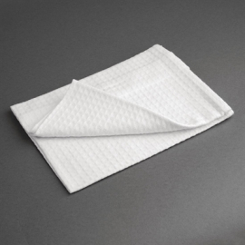 White Honeycomb Weave Cloths | Kitchen Towels | Absorbent Cleaning Cloths | CC598