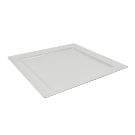 Melamine Square Tray | Dover Serving Tray | Food Presentation Platter | 375mm | Dalebrook CC711