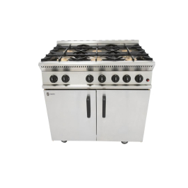 Commercial Gas Oven Range | Propane LPG Range | 6 Burner | Parry GB6P