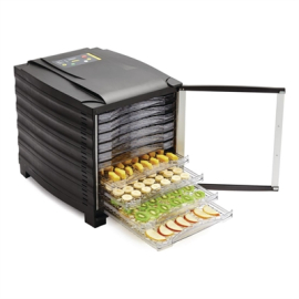Commercial Food Dehydrator | 10 Tray Dehydrator with Timer | Viewing Door | Buffalo CD965