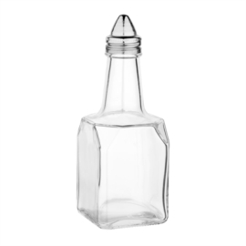Oil and Vinegar Cruets | Condiment Dispensers | Glass Bottles Set | Buffalo CE329