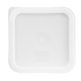 Square Lid White Small | Food Storage Container Cover | Colour Coded | Vogue CF049