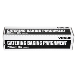 Baking Parchment Paper | Non-Stick Baking Paper | 290mm Roll | Vogue CF349