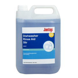 Commercial Dishwasher Rinse Aid | Professional Rinse Aid Solution | 5L Capacity | Jantex CF977