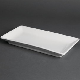 Rectangular Dishes | Porcelain Serving Platters | 230x135mm | Royal Porcelain CG087