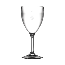 Polycarbonate Wine Glasses | Unbreakable Wine Glasses | 310ml Capacity | CE Marked 175ml & 250ml | BBP CG299