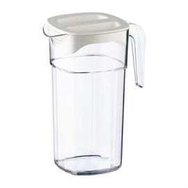 Commercial Polycarbonate Jug | Transparent Water Pitcher | 1.8L 61oz Capacity | Araven CH933