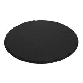 Revolving Platter Slate | Turntable Food Display | 320mm Diameter | APS CK356