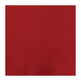 Professional Tissue Napkins | Red Napkins | 330mm Disposable | Fasana CK875
