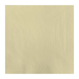 Lunch Napkins | Cream Paper Napkins | 330mm | Fasana CK878