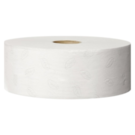 Jumbo Toilet Roll | Commercial Toilet Paper | White Single Ply | Tork CL127