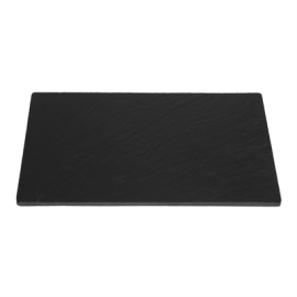 Slate Platter | Smooth Edged Serving Board | 280 x 180mm | Olympia CM063
