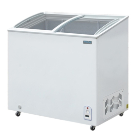 Commercial Display Chest Freezer | Glass Top Freezer | 200L Capacity | Polar G-Series GM498