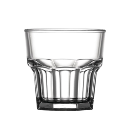 Polycarbonate Whiskey Glass | Unbreakable Tumbler | 207ml Capacity | BBP CM958