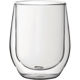 Double Walled Whiskey Glass | Insulated Tumbler | 330ml Capacity | Utopia CP882
