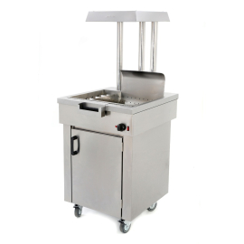 Commercial Chip Scuttle | Chip Warmer | With Base Cupboard | Archway CS1E
