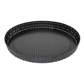 Fluted Quiche Tin | Crusty Bake Baking Tin | Non-Stick 30cm Tart Pan | Masterclass CS569