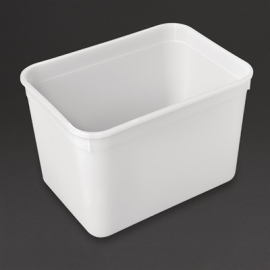 15 x Ice Cream Containers | Commercial Gelato Storage Tubs | 4 Litres Capacity | CS827