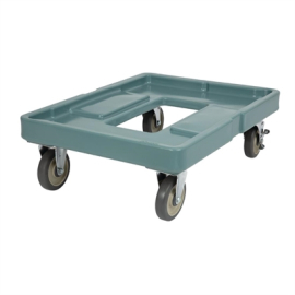 Camdolly for Insulated Food Box | Food Transport Dolly | Heavy Duty Mobile Base | Cambro CT432
