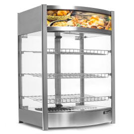 Commercial Heated Merchandiser | Countertop Food Display | 97L Capacity | Blizzard CTH97