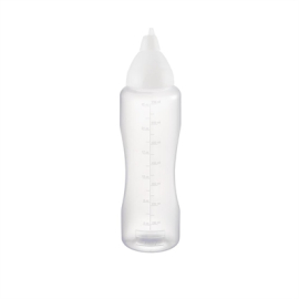 Clear Non-Drip Sauce Bottle | Squeeze Bottle | 24oz Capacity | Araven CW113