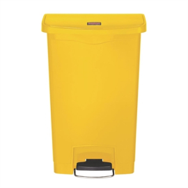 Commercial Slim Jim Step On Bin | Front Pedal Waste Container | 50L Capacity | Rubbermaid CW585